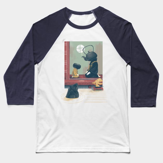 The Novice Baseball T-Shirt by Kand33mankhan